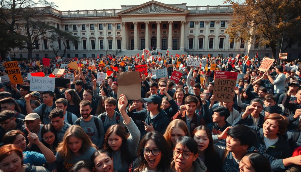 demonstran mahasiswa