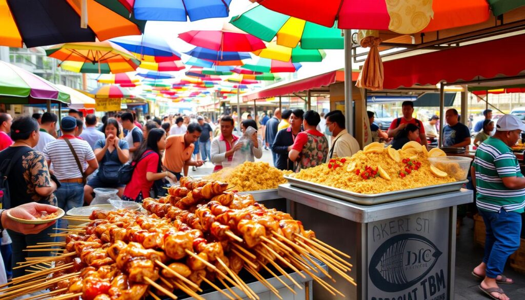 tempat makan makanan jalanan terlezat