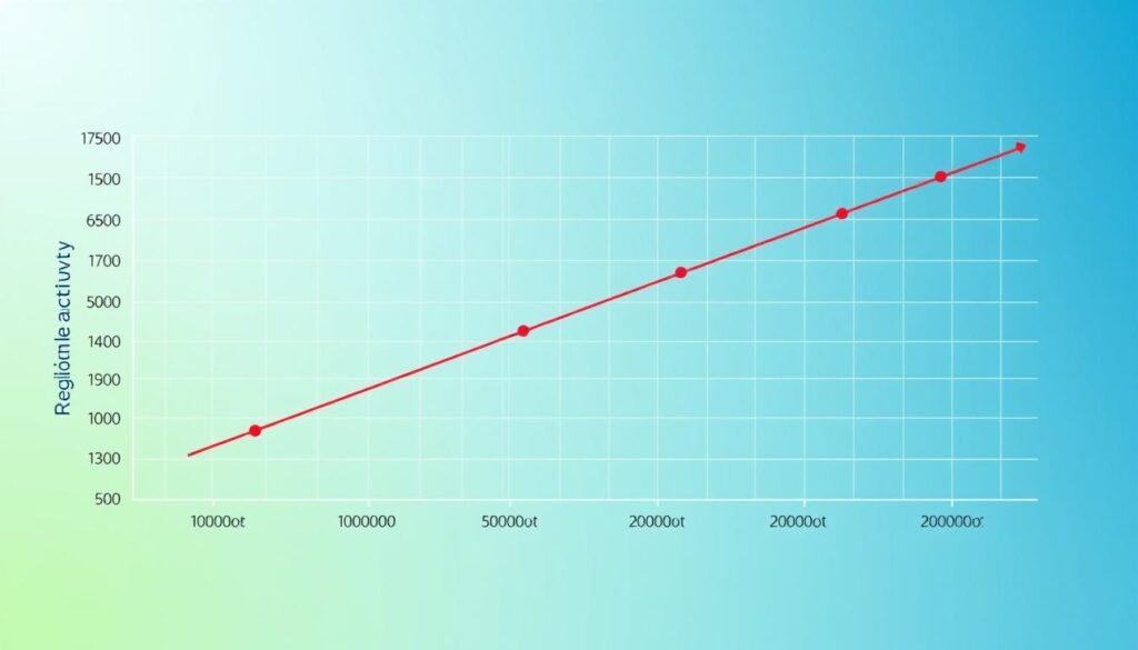 Grafik hasil penelitian tentang aktivitas fisik teratur dan keseimbangan emosi