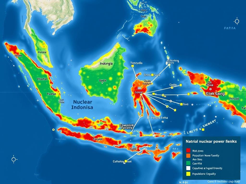 Peta potensi lokasi PLTN di Indonesia dalam konteks Politik Energi Nuklir Peta potensi lokasi PLTN di Indonesia dalam konteks Politik Energi Nuklir
